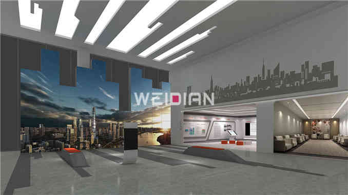 佳都科技企業(yè)深圳展廳裝飾設(shè)計