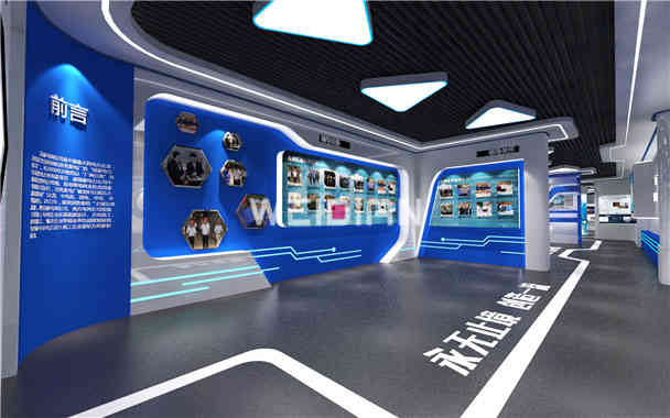 國電發(fā)電企業(yè)深圳展廳裝修設(shè)計方案