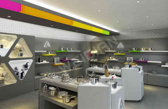 廣州裝修設(shè)計(jì)公司三A廚具全國終端形象店裝飾設(shè)計(jì)案例
