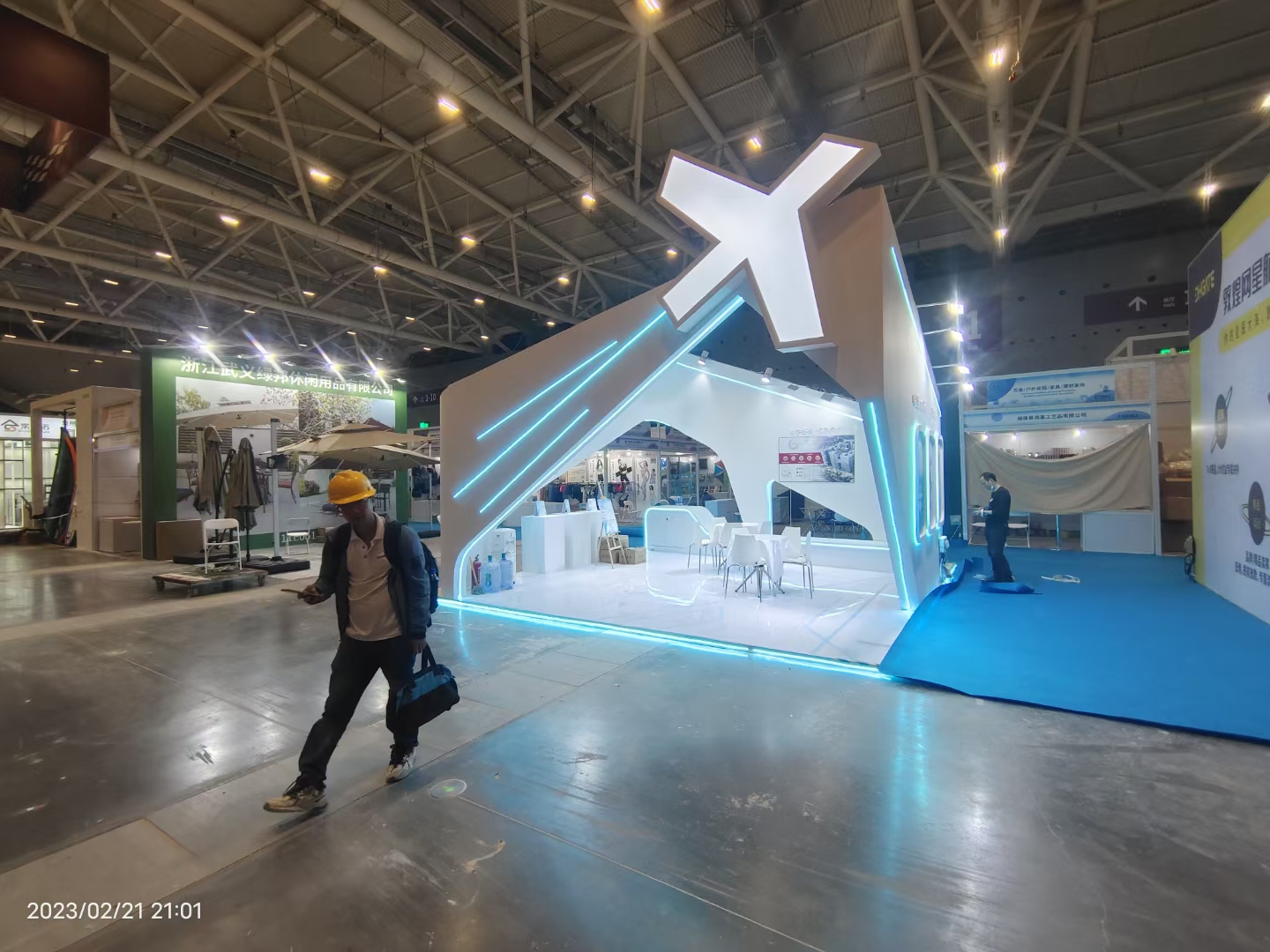 廣州展會搭建設(shè)計(jì)深圳跨境電商展，福永街道展臺