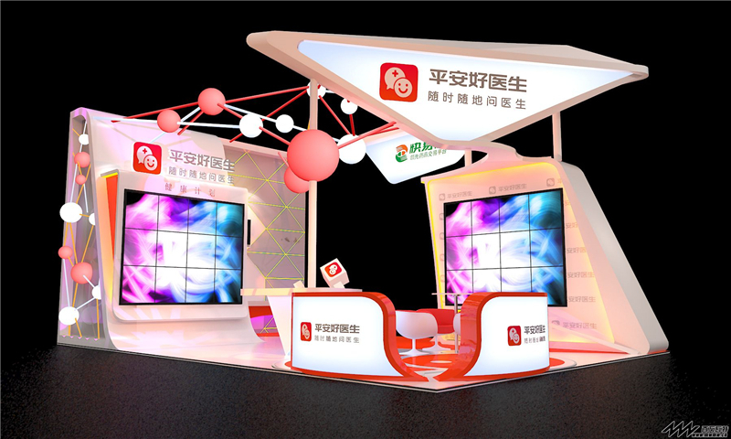 烽火科技參展廣州會展中心展覽設計展臺搭建5