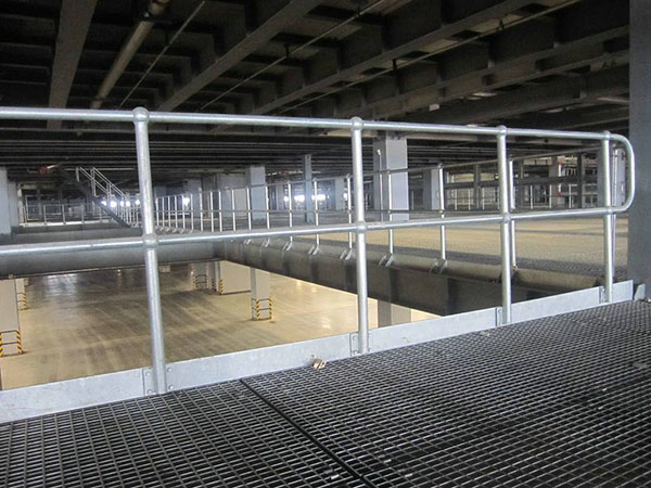 金華停車(chē)場(chǎng)鋼格板案例