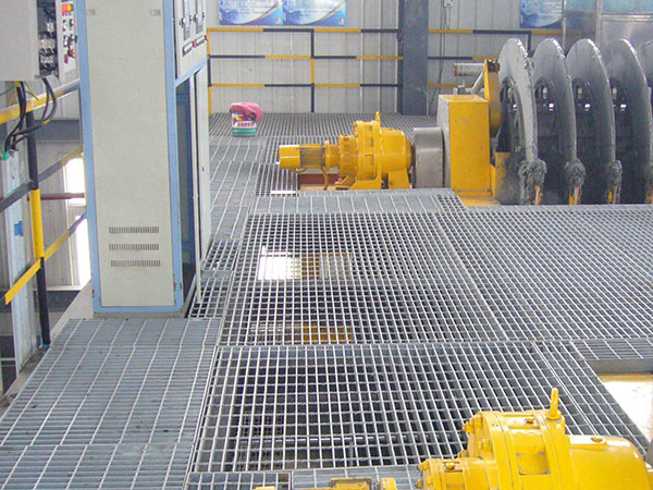 金華電廠平臺鋼格板案例